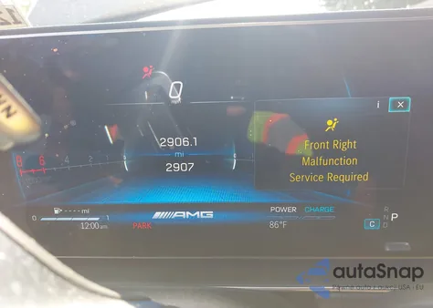 2025 Mercedes-Benz Amg Gle 53 Coupe 4Matic+ z USA, uszkodzony, nr VIN 4JGFD6BB8SB355811